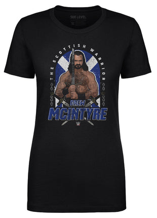 Drew McIntyre Gritty Women's WWE T-Shirt