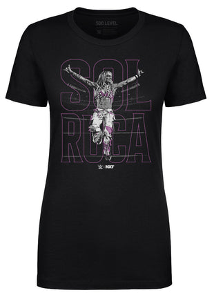 Sol Ruca WWE Name Outline Women's WWE T-Shirt