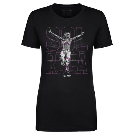 Sol Ruca WWE Name Outline Women's WWE T-Shirt