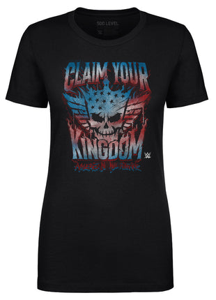 Cody Rhodes Claim Your Kingdom Logo Women's WWE T-Shirt