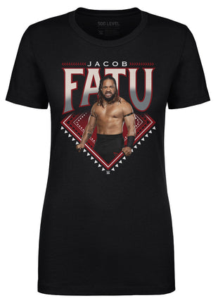 Jacob Fatu Superstar Name WWE Women's T-Shirt