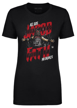 Jacob Fatu All Gas No Breaks Women's WWE T-Shirt