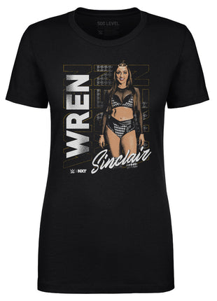 Wren Sinclair Vertical Name Women's WWE T-Shirt