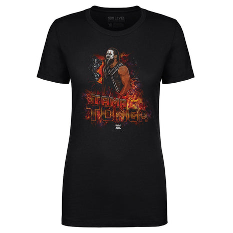 Tama Tonga WWE Flames Women's WWE T-Shirt