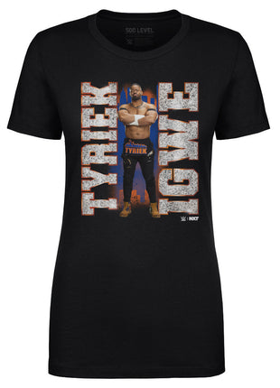 Tyriek Igwe WWE Vertical Name Women's WWE T-Shirt