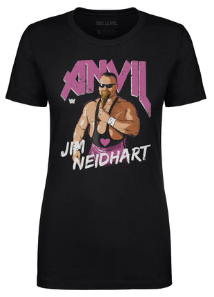 Jim The Anvil Neidhart Pop WWE Women's T-Shirt