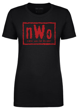 nWo Red Logo WHT