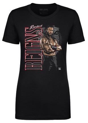 Roman Reigns WWE Vertical Name Women's WWE T-Shirt