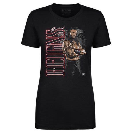 Roman Reigns WWE Vertical Name Women's WWE T-Shirt