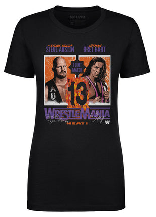 Wrestlemania 13 Bret Hart Vs. Stone Cold Steve Austin WHT