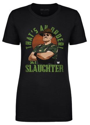 Sgt. Slaughter That's An Order WHT