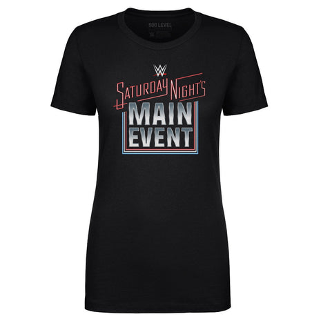 WWE Saturday Night's Main Event 2024 Logo Women's WWE T-Shirt