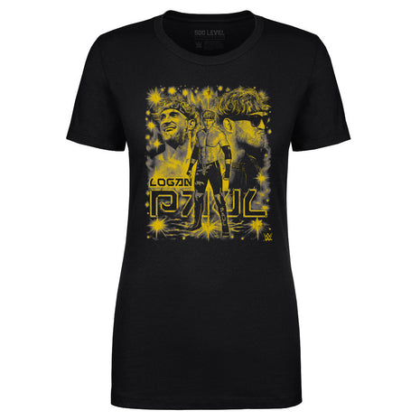 Logan Paul Vintage Grunge Women's WWE T-Shirt