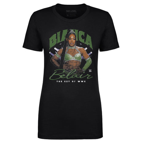 Bianca Belair Grunge Women's WWE T-Shirt
