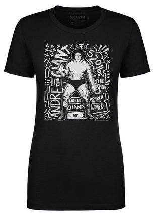 Andre The Giant Graphic WHT