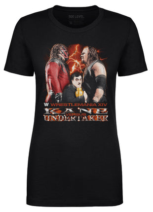 WrestleMania XIV Undertaker Vs. Kane Women's WWE T-Shirt