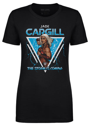 Jade Cargill Storm Is Coming Women's WWE T-Shirt