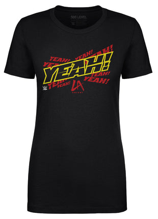LA Knight Yeah Repeat WWE Women's T-Shirt