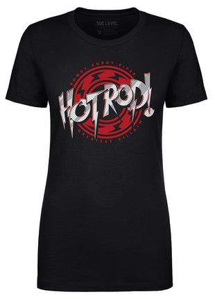 Roddy Piper Hot Rod Text WHT