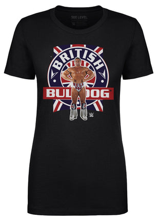 British Bulldog Flag Pose Women's WWE T-Shirt