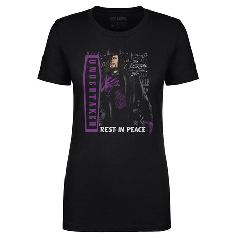 Undertaker Rest In Peace Women's WWE T-Shirt