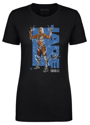 Jade Cargill Electric Pose WWE Women's T-Shirt