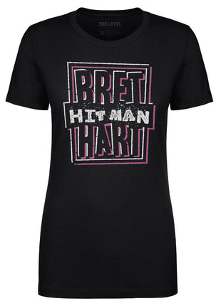 Bret Hart Logo WHT