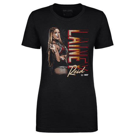 Lainey Reid Vertical Name Women's WWE T-Shirt