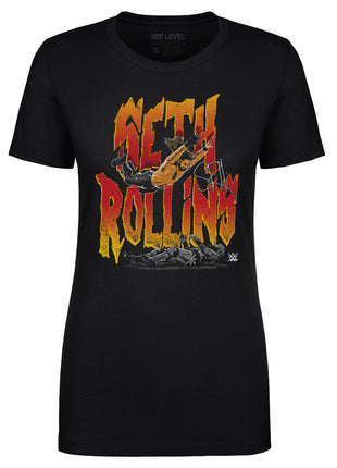 Seth Rollins Splash WWE Women's T-Shirt