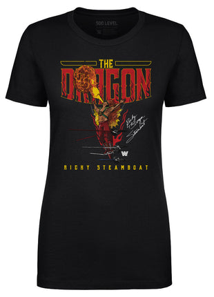 Ricky The Dragon Steamboat Fire WHT