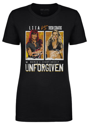 Unforgiven Trish Stratus Vs. Lita Match WWE Women's T-Shirt