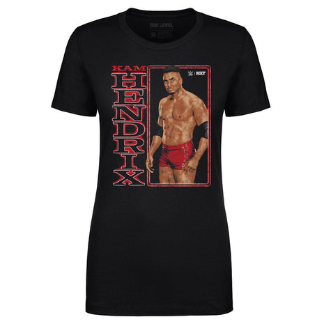 Kam Hendrix WWE Vertical Name Women's WWE T-Shirt