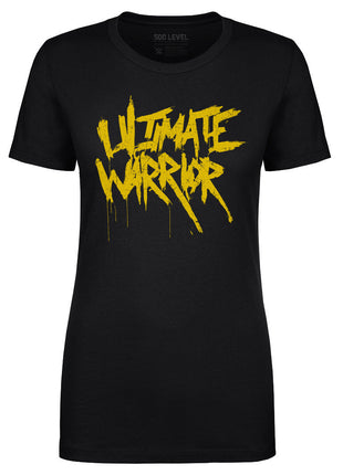 Ultimate Warrior Name Grunge WHT