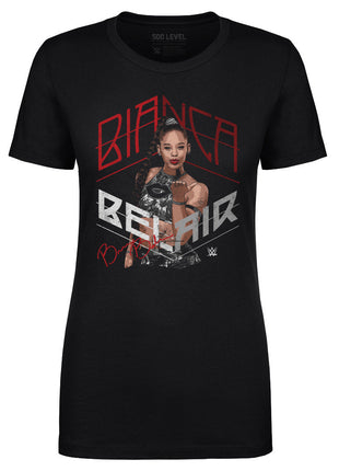 Bianca Belair Kiss WHT