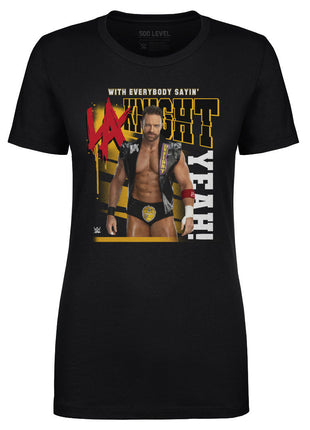 LA Knight With Everybody Sayin Women's WWE T-Shirt