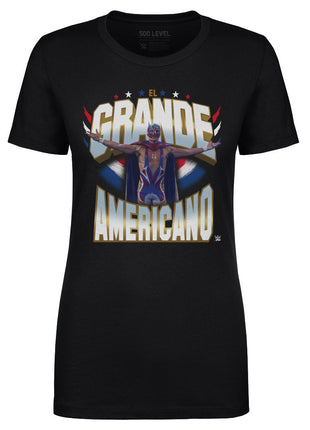 El Grande Americano WWE Stars & Stripes Women's WWE T-Shirt