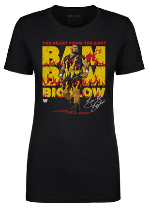 Bam Bam Bigelow Fire WHT