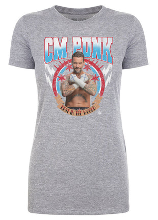 CM Punk Best In The World Pose WHT
