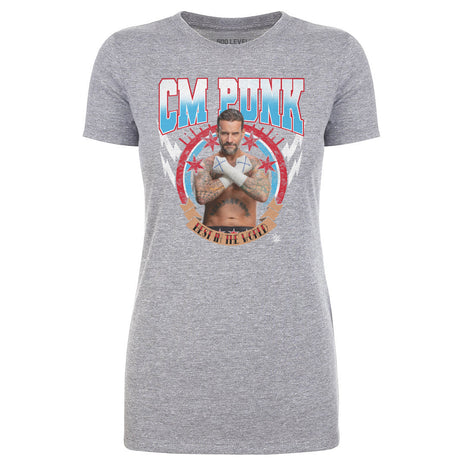 CM Punk Best In The World Pose WHT