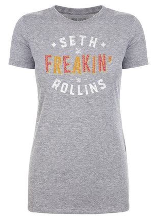 Seth Rollins Seth Freakin Rollins Text WWE Women's T-Shirt