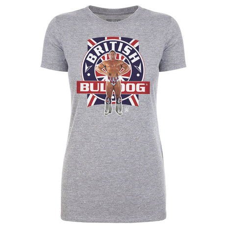 British Bulldog Flag Pose WHT