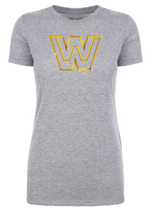 WWE Legends Logo Gold WHT