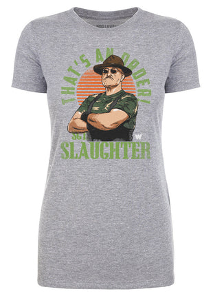 Sgt. Slaughter That's An Order WHT