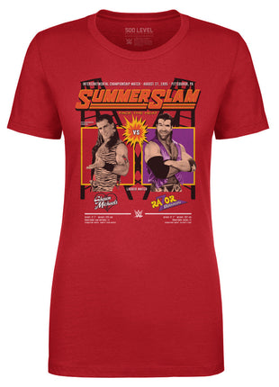 SummerSlam 1995 Match Poster WHT