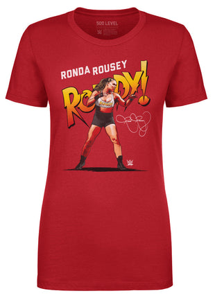 Ronda Rousey Rowdy Stance WHT