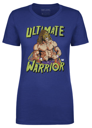 Ultimate Warrior Pop Flex WWE Women's T-Shirt