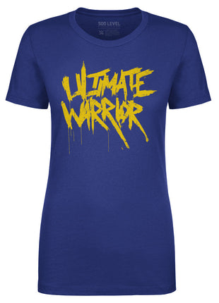 Ultimate Warrior Name Grunge WHT