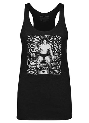 Andre The Giant Graphic WWE Women's Tank Top