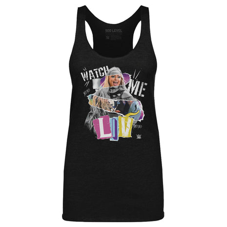 Liv Morgan Watch Me Poster Women's WWE Tank Top