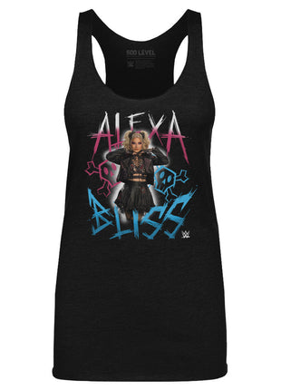 Alexa Bliss Skulls Women's WWE Tank Top